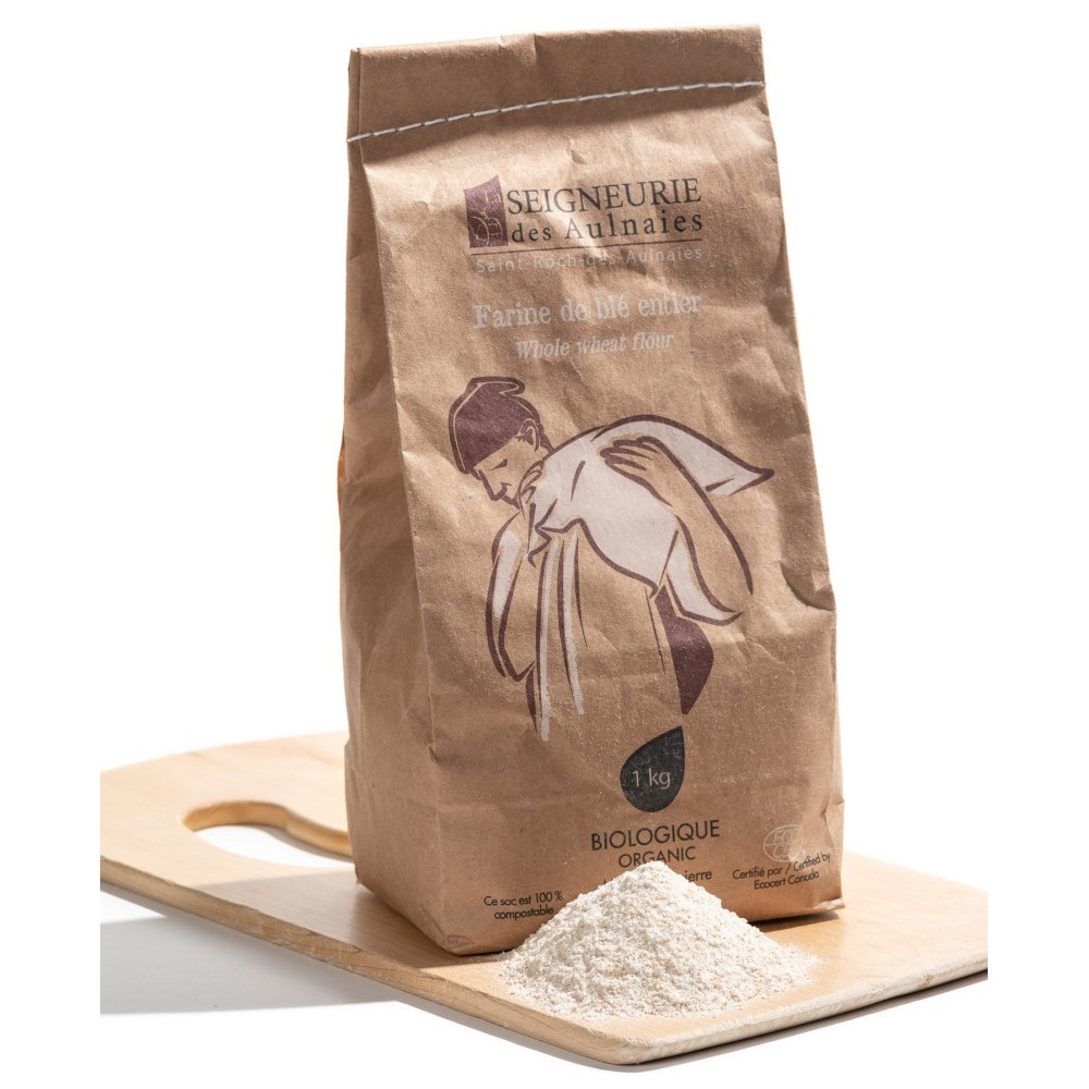 Farine de blé entier bio